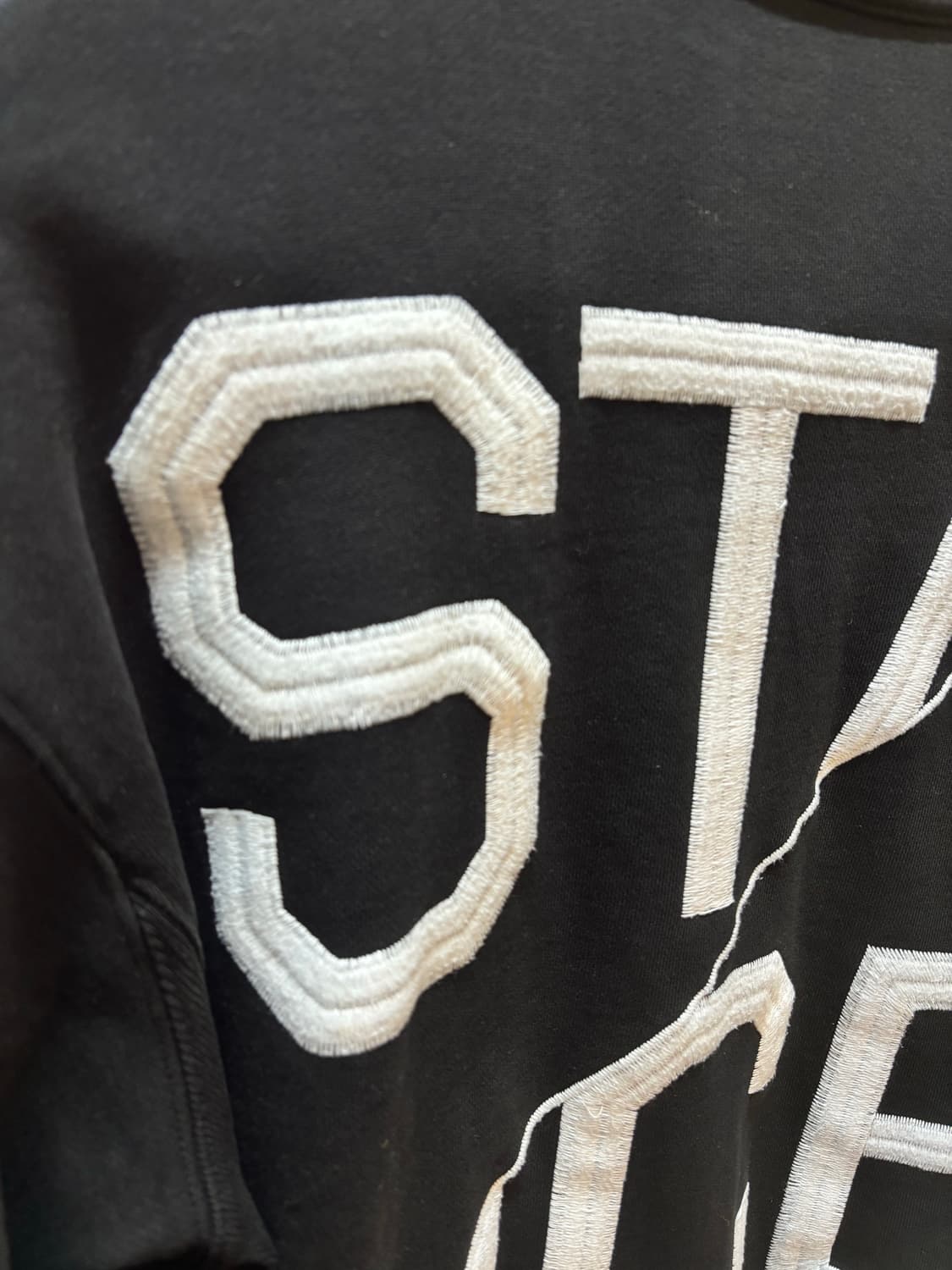 스텐스 서울 리버스위브 하프집업 스웻셔츠 상품이미지4