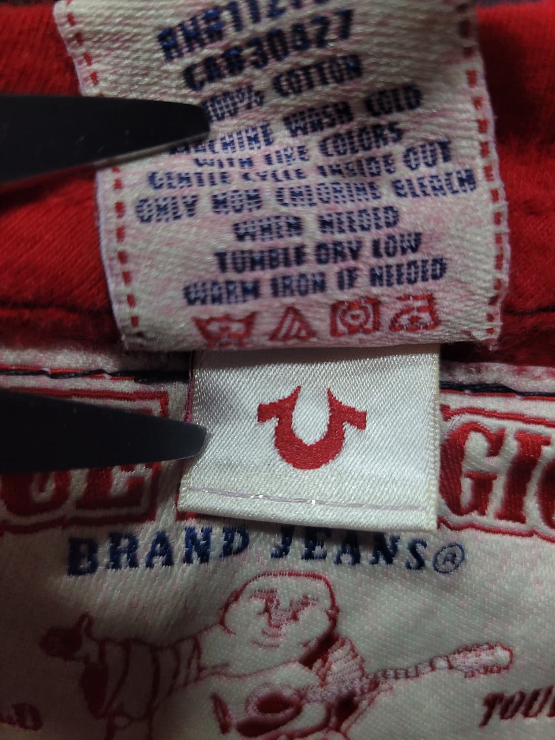 TRUE RELIGION 트루릴리젼 빈티지 페이디드 후드집업  상품이미지7