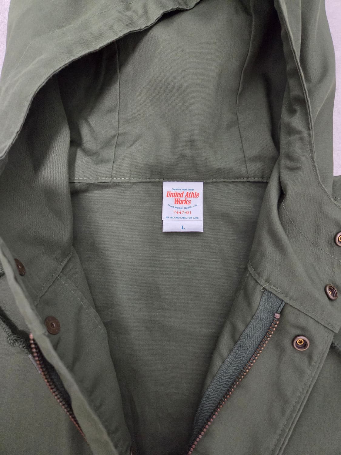 유나이티드 애슬레 M-51 야상 자켓 상품이미지7