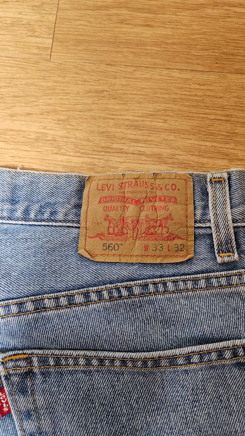 리바이스 560 컴포트핏 데님 팬츠 상품이미지3