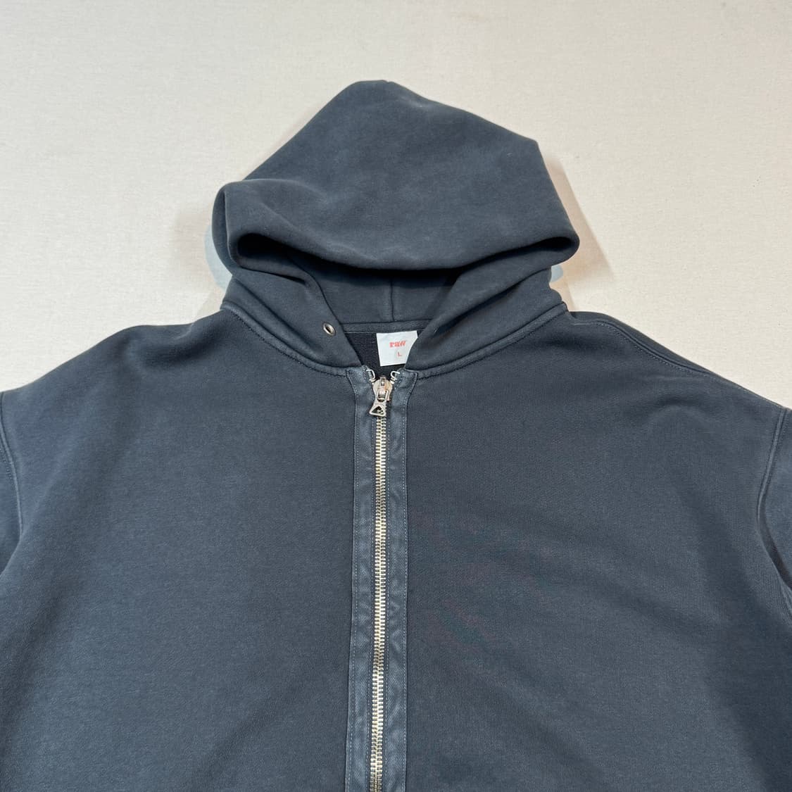 L) 블라인드파일즈 블랭크 후드집업 상품이미지4