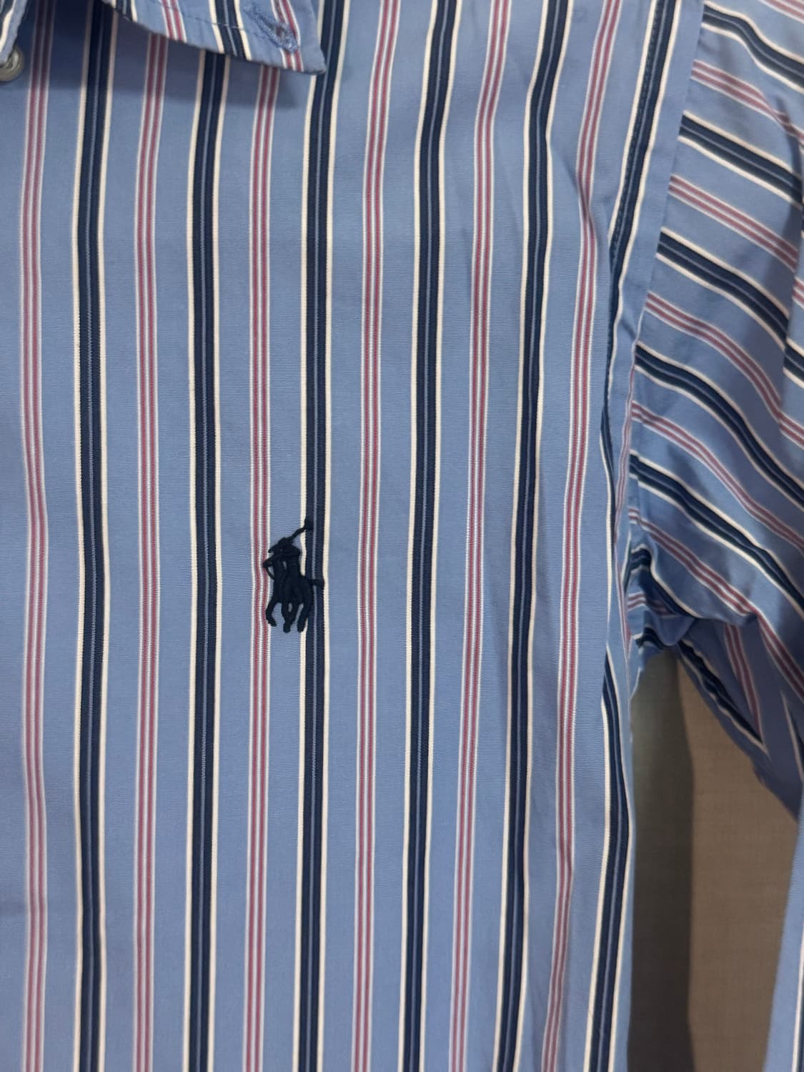 랄프로렌 스트라이프 셔츠 (블루/S) 상품이미지4