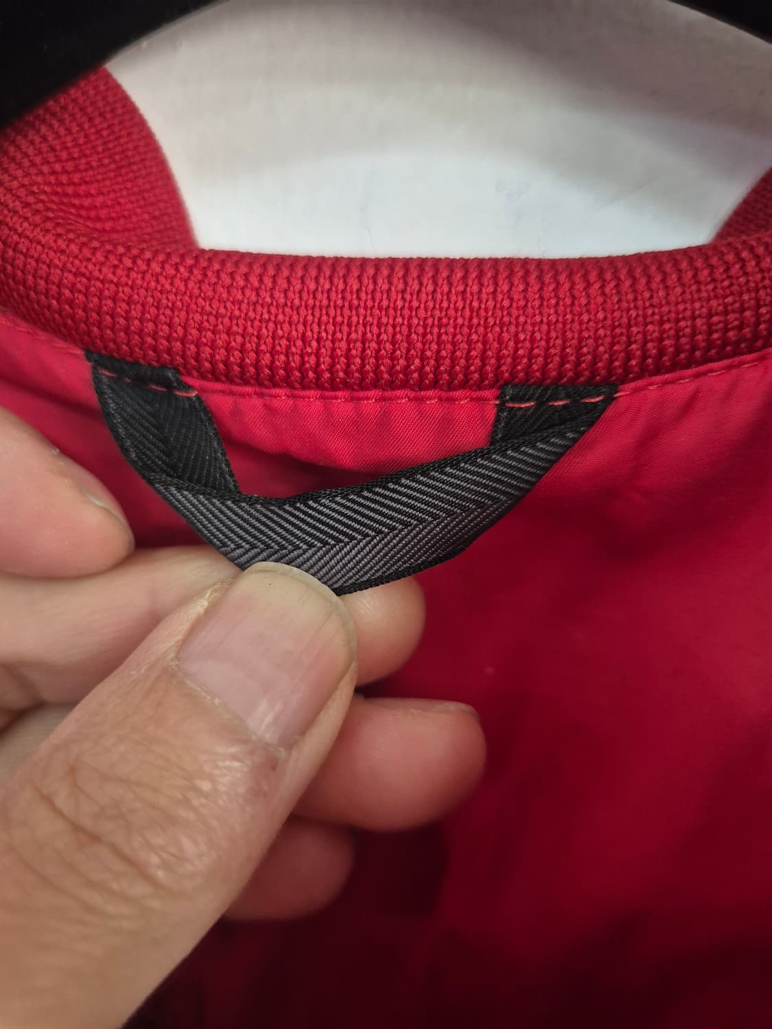 나이키 레드 V넥 바람막이 XL 상품이미지6