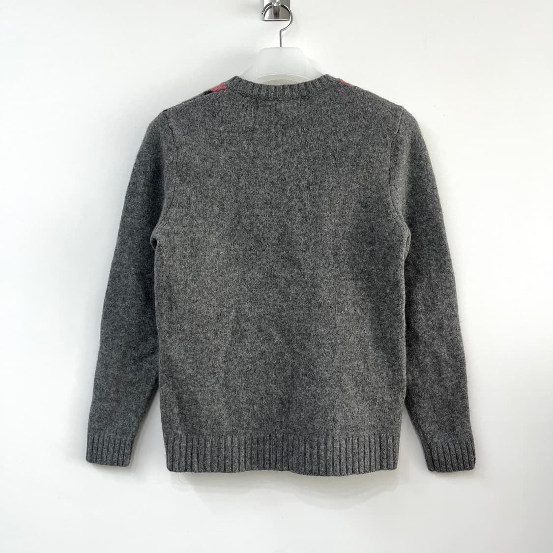 폴로 랄프로렌 아가일 패턴 브이넥 울 니트 상품이미지3