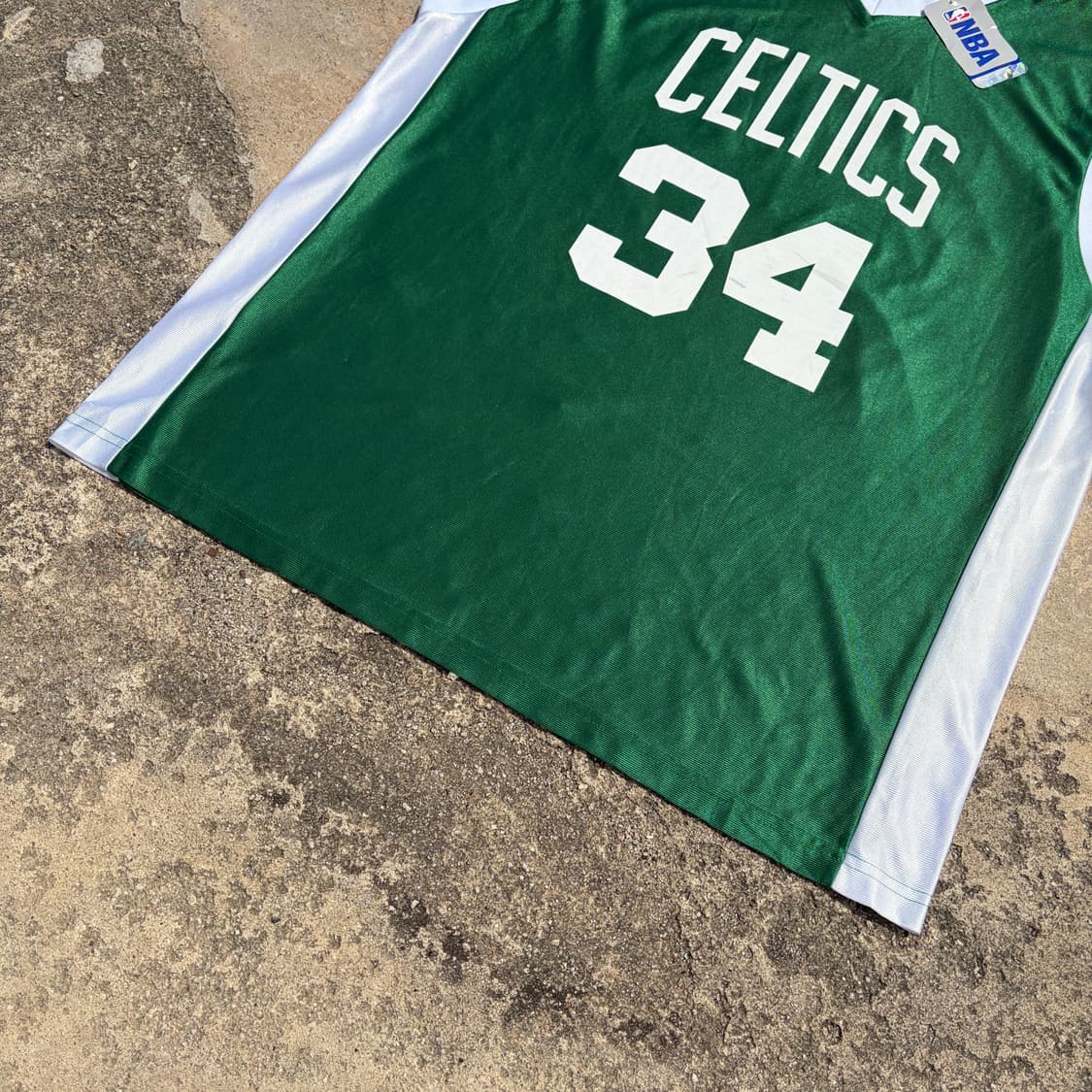 NBA OG 보스턴 셀틱스 폴 피어스 빈티지 농구져지 유니폼 XL 상품이미지3