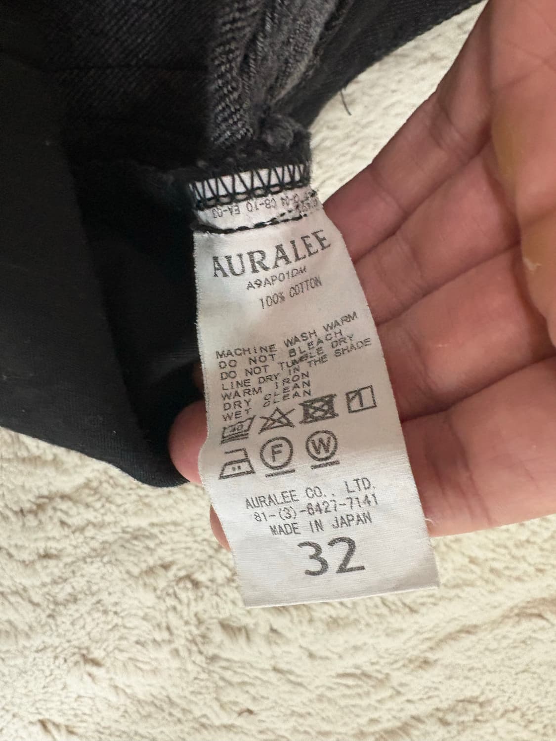 오라리5p데님 블랙 상품이미지2