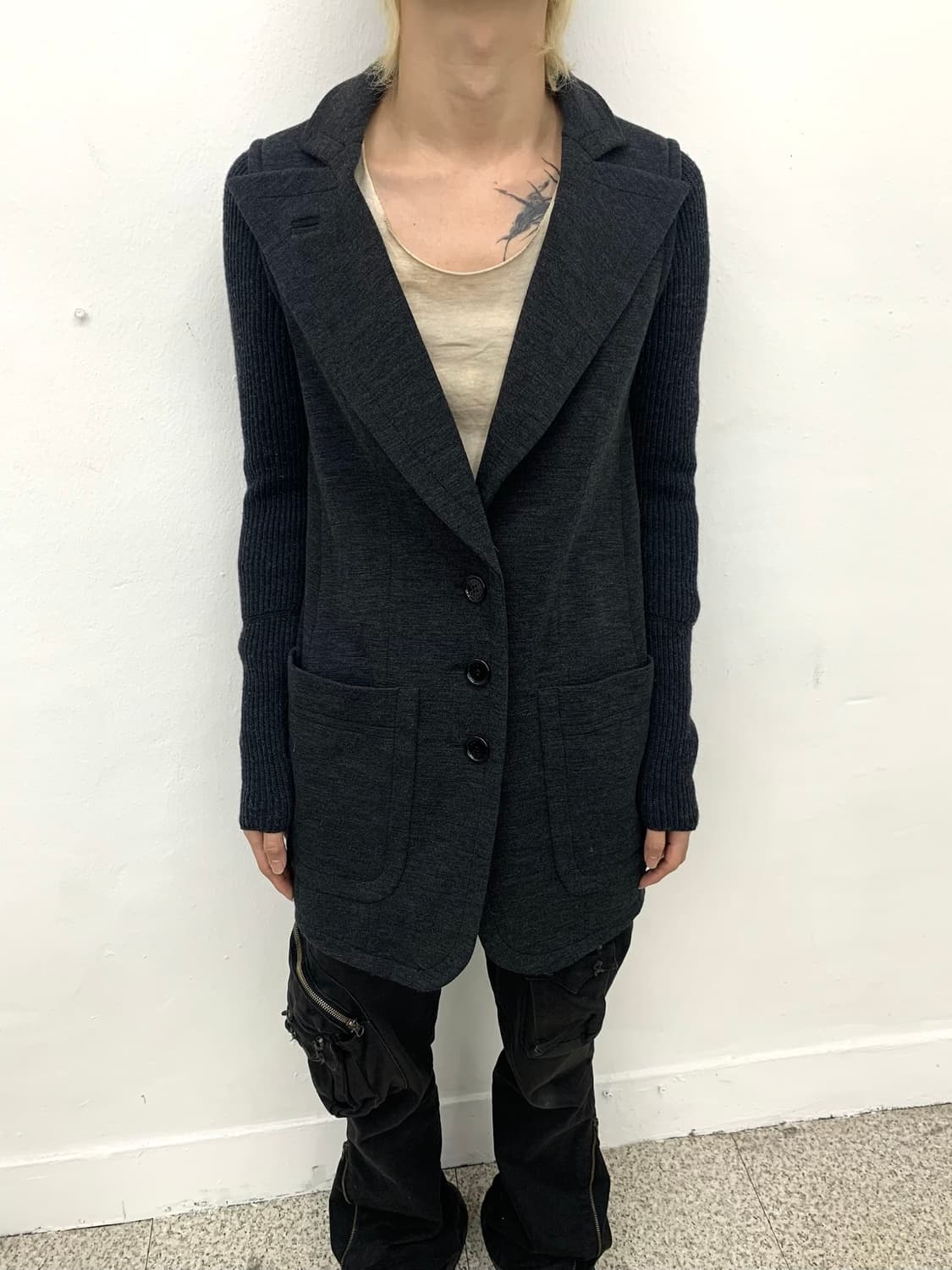 Sonia rykiel knit sleeve coat  상품이미지1