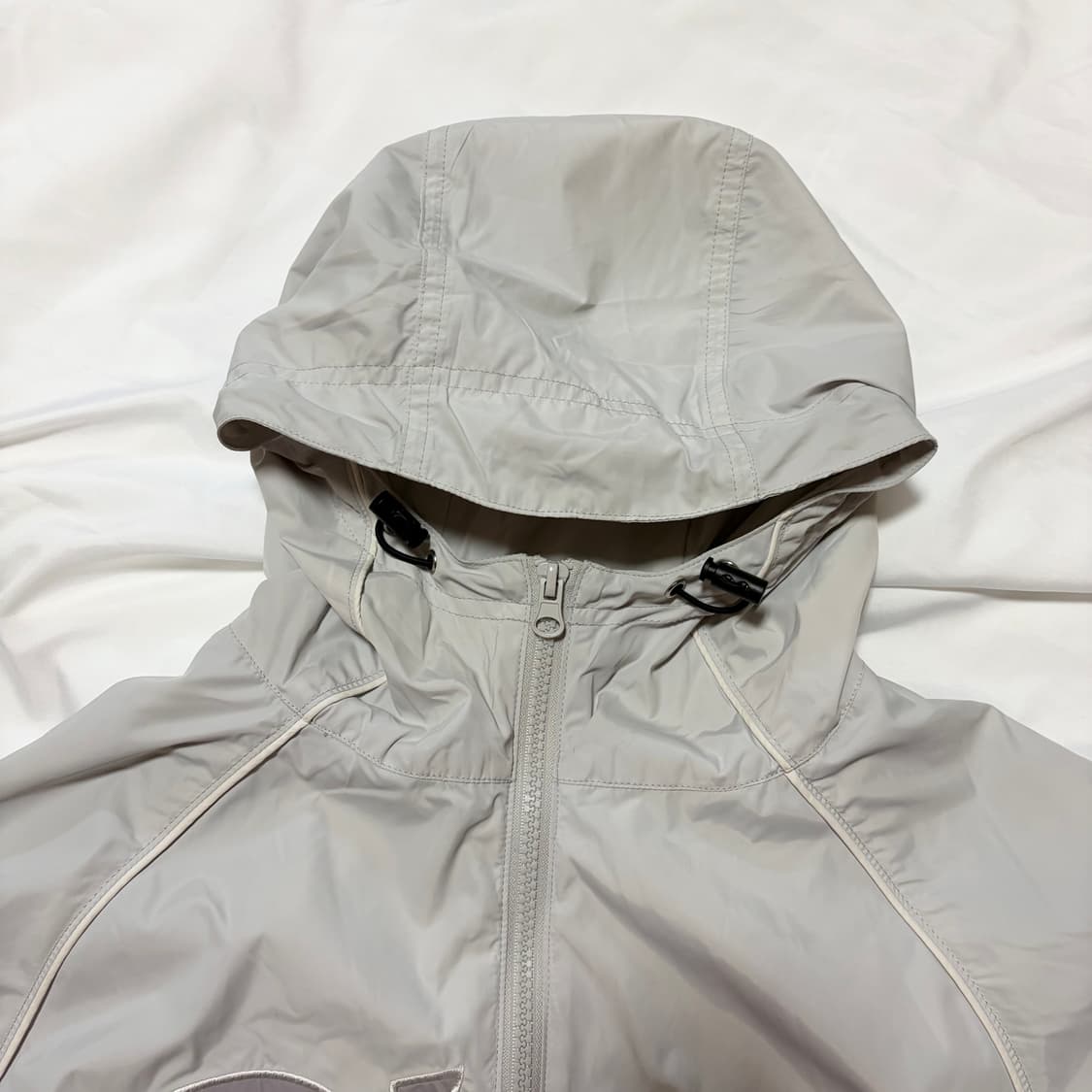 파이핑 스타테일 후드 트랙자켓 그레이지 상품이미지7