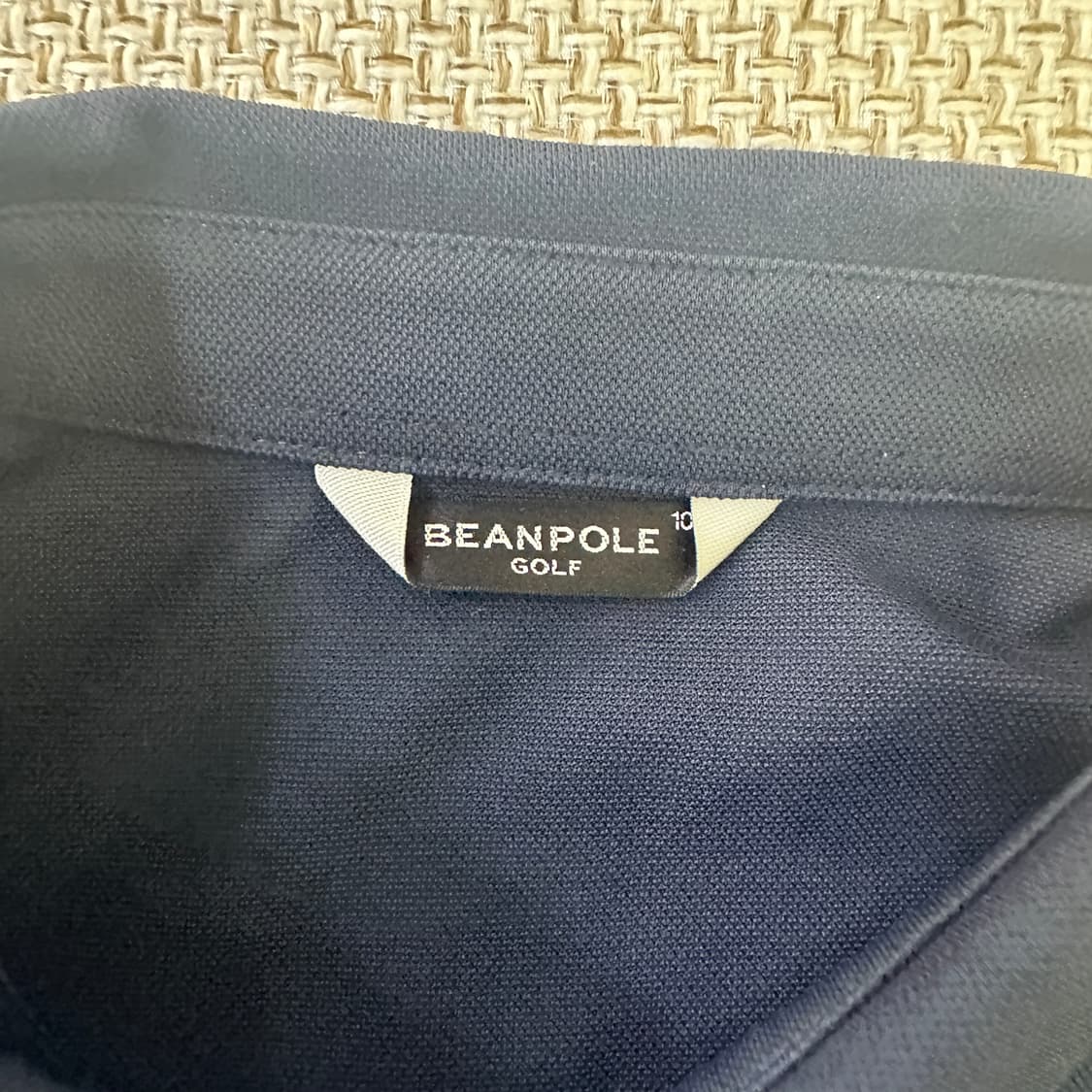 100 빈폴골프 네이비 반팔 티셔츠 0414D 상품이미지2