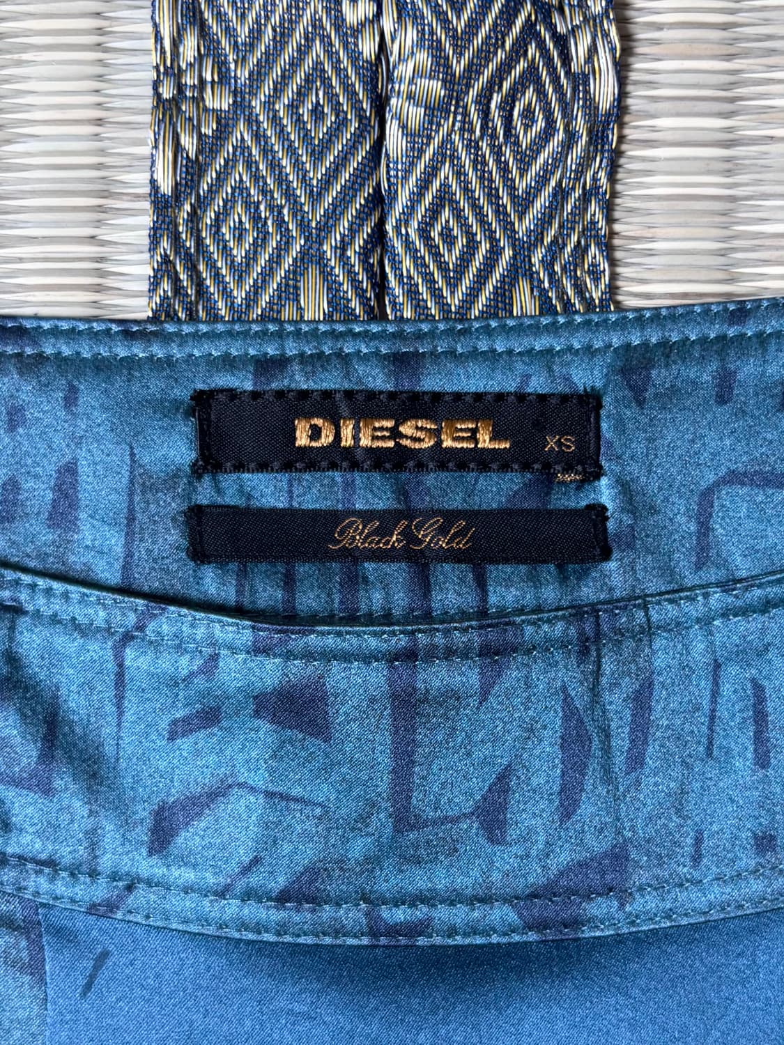 diesel black gold skirt 상품이미지3