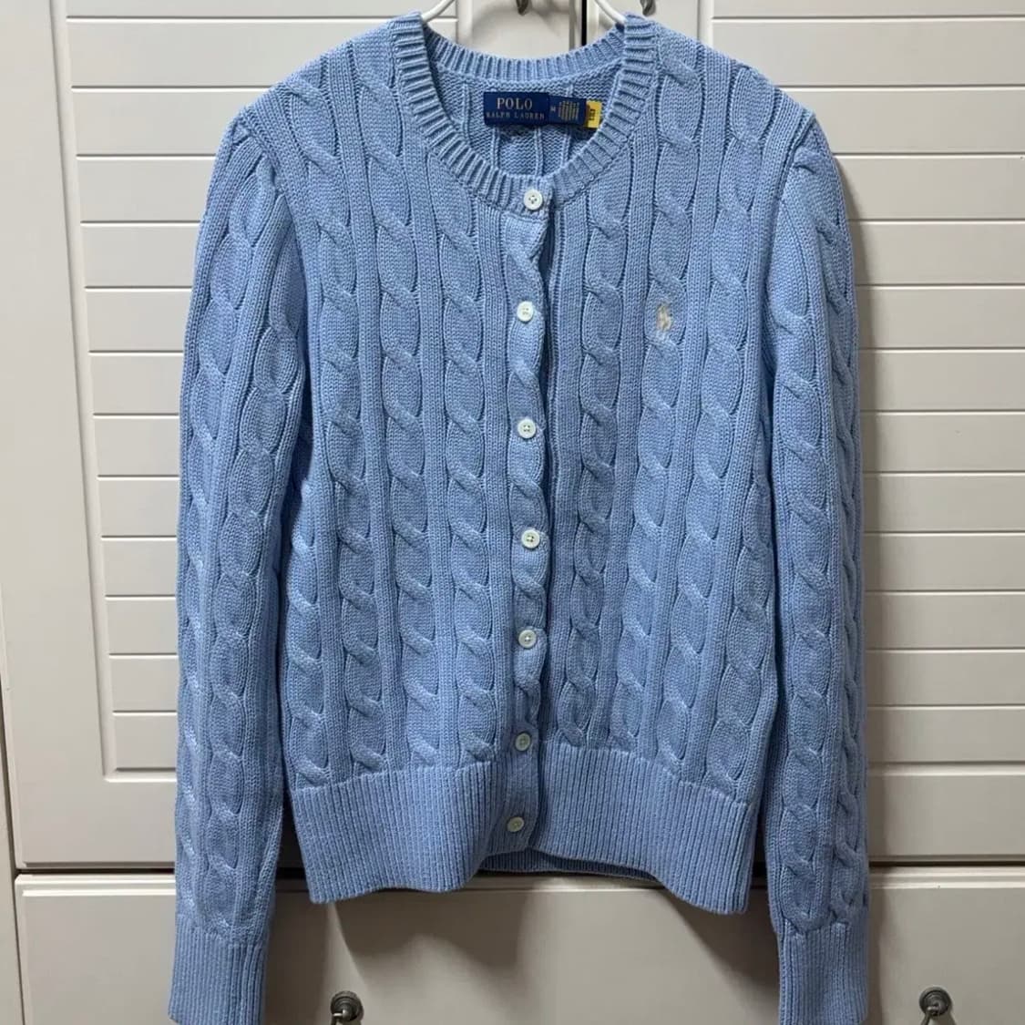 새상품 폴로케이블가디건 qr인증ㅇ 상품이미지2