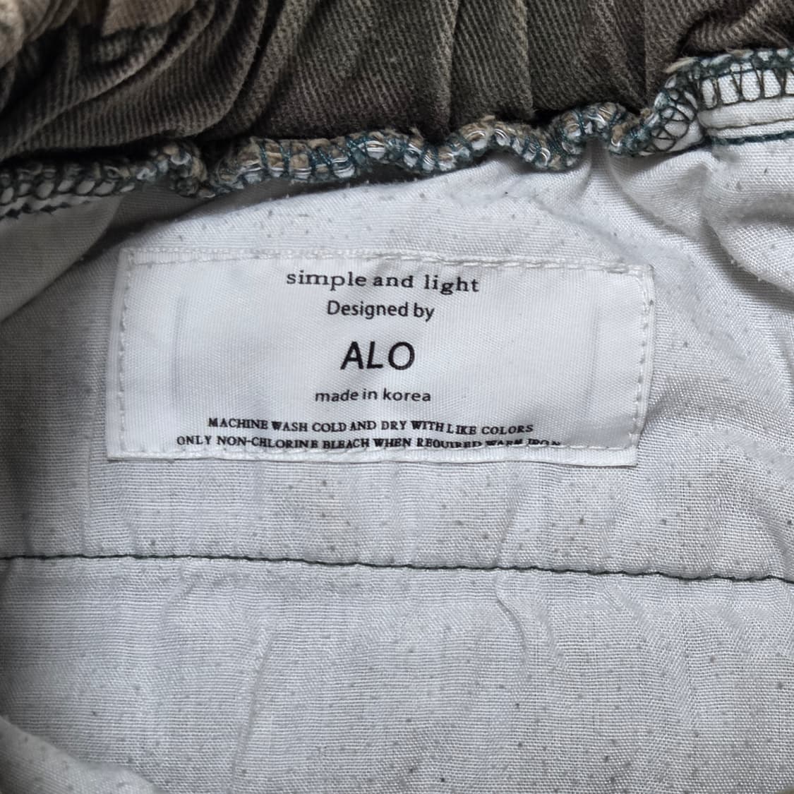 Alo 알로 빈티지 밀리터리 카모 반바지  상품이미지4