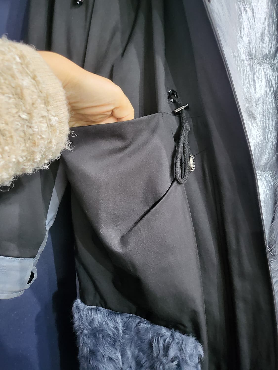 폭스 구스다운 패딩 상품이미지5