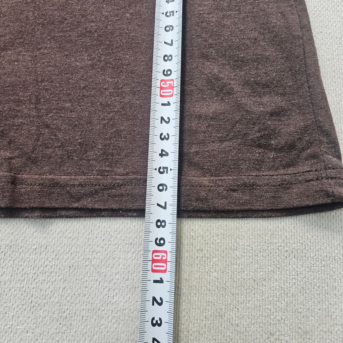 90 빈티지 여성 라운드넥 긴팔티 0403Y 상품이미지5