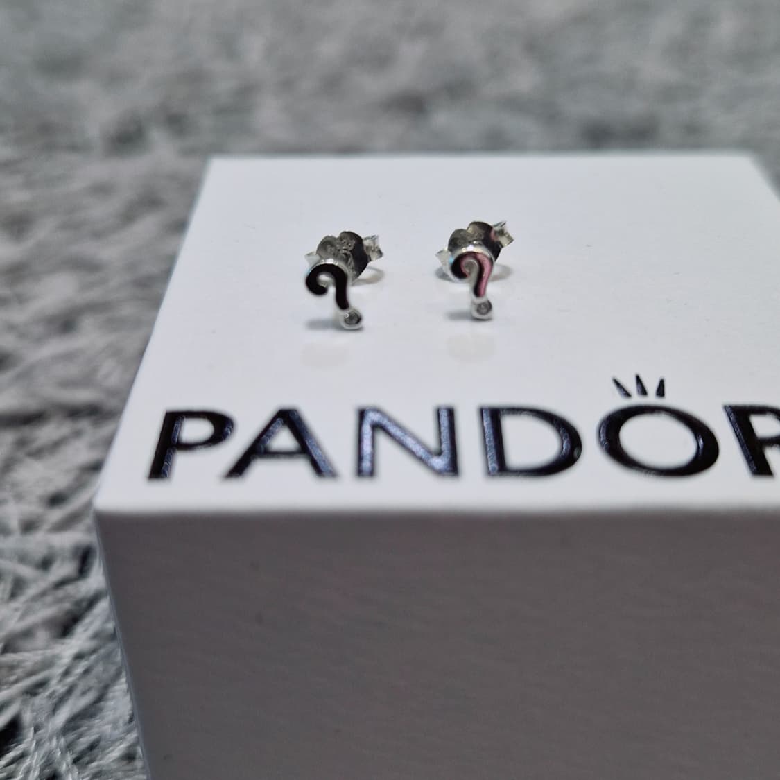판도라 한정판 물음표 귀걸이 상품이미지3