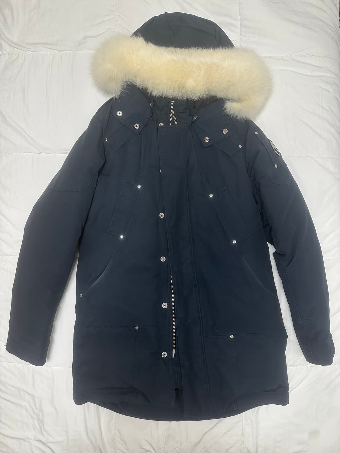 18FW 무스너클 스틸링 폭스 퍼 패딩 상품이미지1