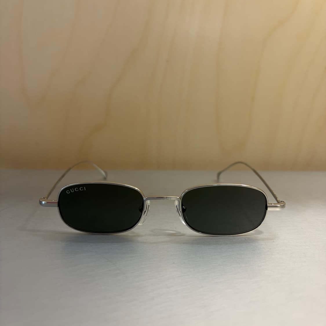 구찌 GG 1648/S 008 실버 메탈 오벌 선글라스 상품이미지3