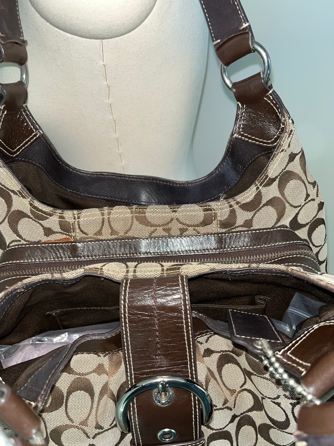 Coach Basic Big Shoulder Bag 상품이미지8