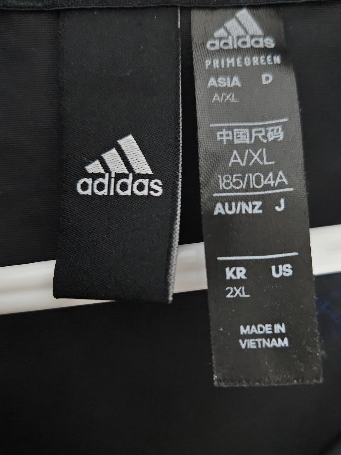 아디다스 아노락 바람막이 자켓 웜업 후드 코트 XXL 110 상품이미지3