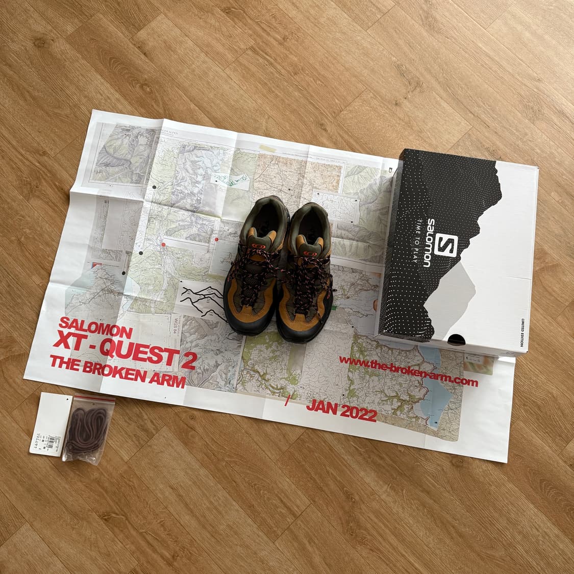[초레어] 🥾 살로몬 x 더브로큰암 XT-QUEST 2 상품이미지5