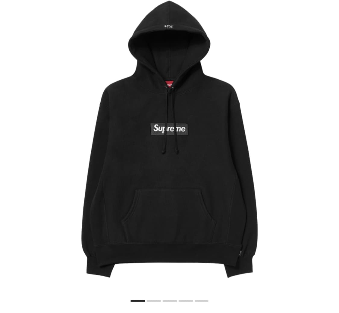 슈프림 박스로고 BLACK 24FW M SIZE 상품이미지2