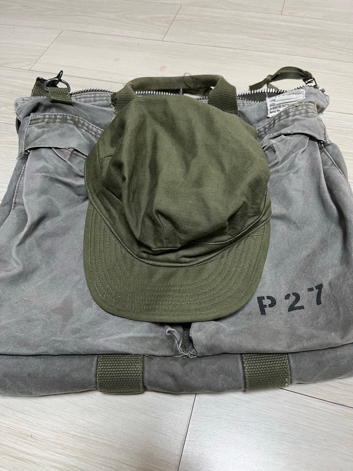 50년대 미군 og-107 모자 상품이미지1