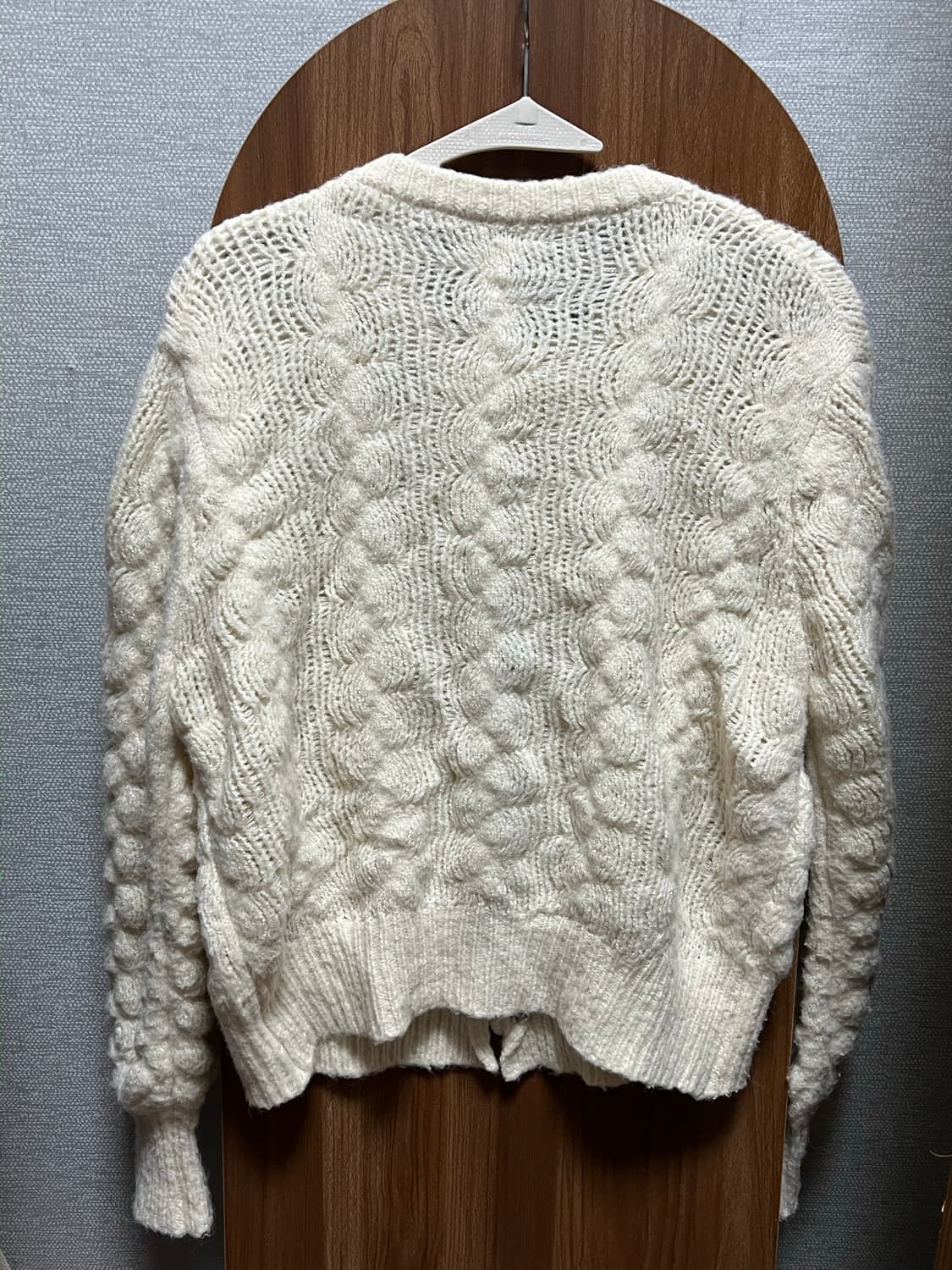 빈티지 아이보리 GRL 가디건 상품이미지2