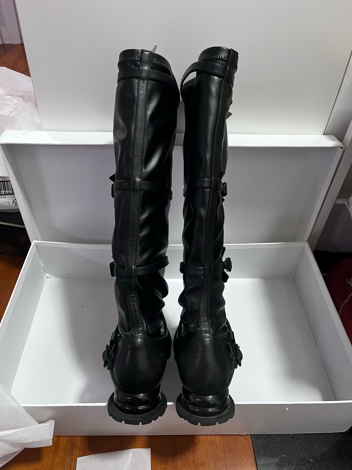 키코코스타디노브 리본 부츠 38 상품이미지5