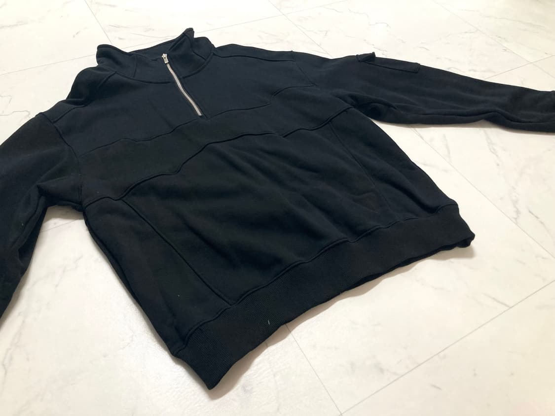 (새상품)강리 Kang Lee 반집업 스웻 셔츠 105-110 상품이미지1