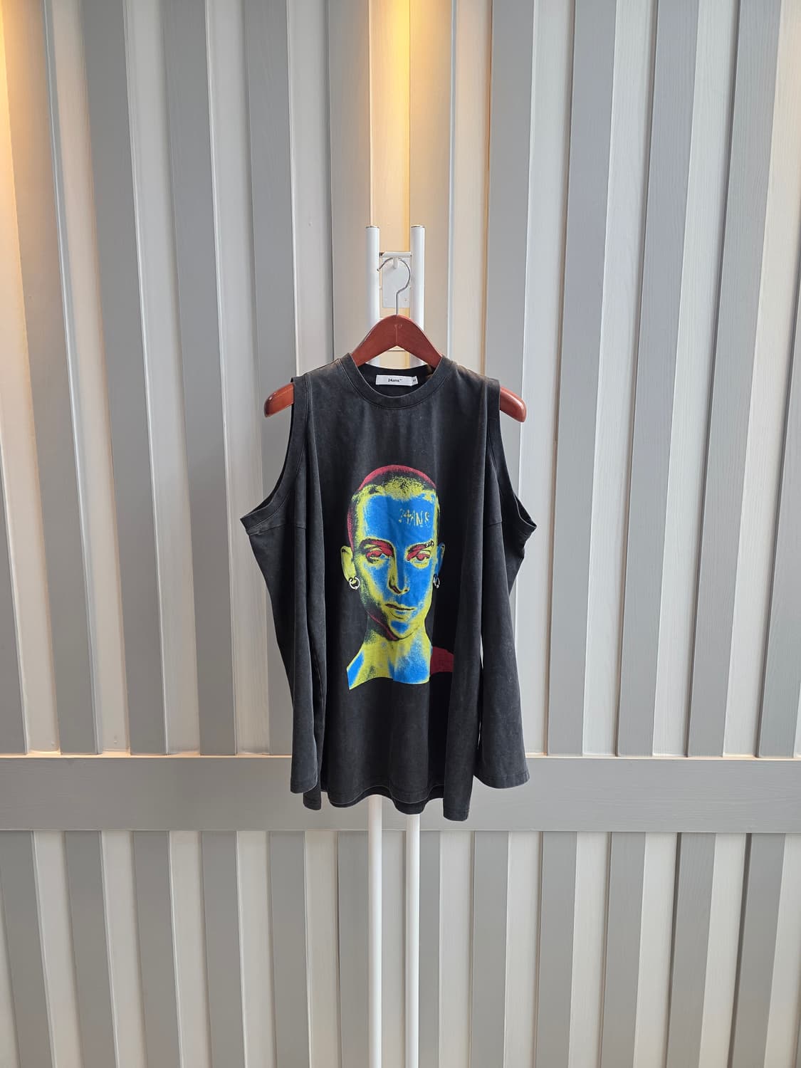 24ans 오프숄더 박시티 상품이미지1