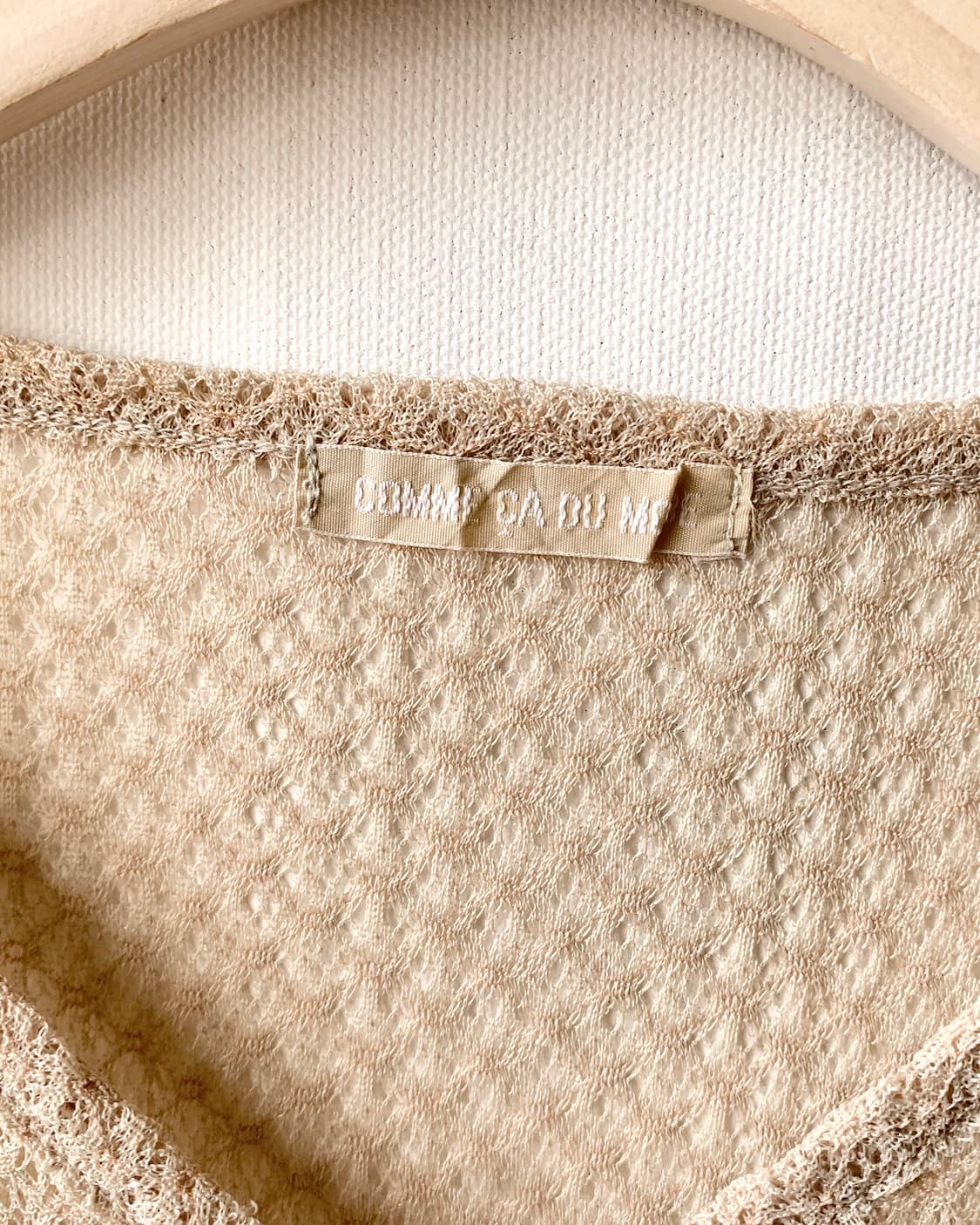 [COMME CA] diamond mesh top 상품이미지6