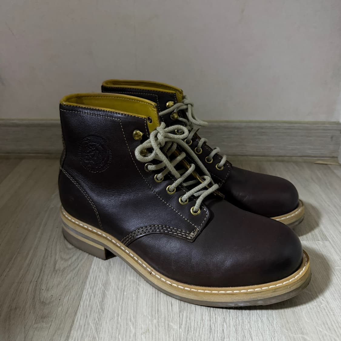 디젤 남성 다크브라운 워커 42(남성 270-275) 상품이미지2