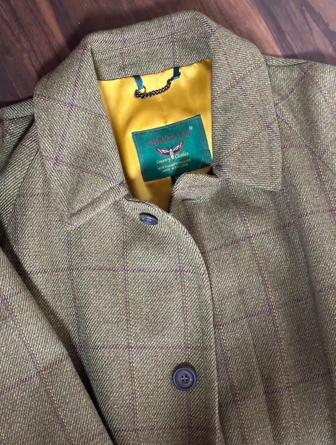 크리셜리스 로밧 트위드 코트 상품이미지2