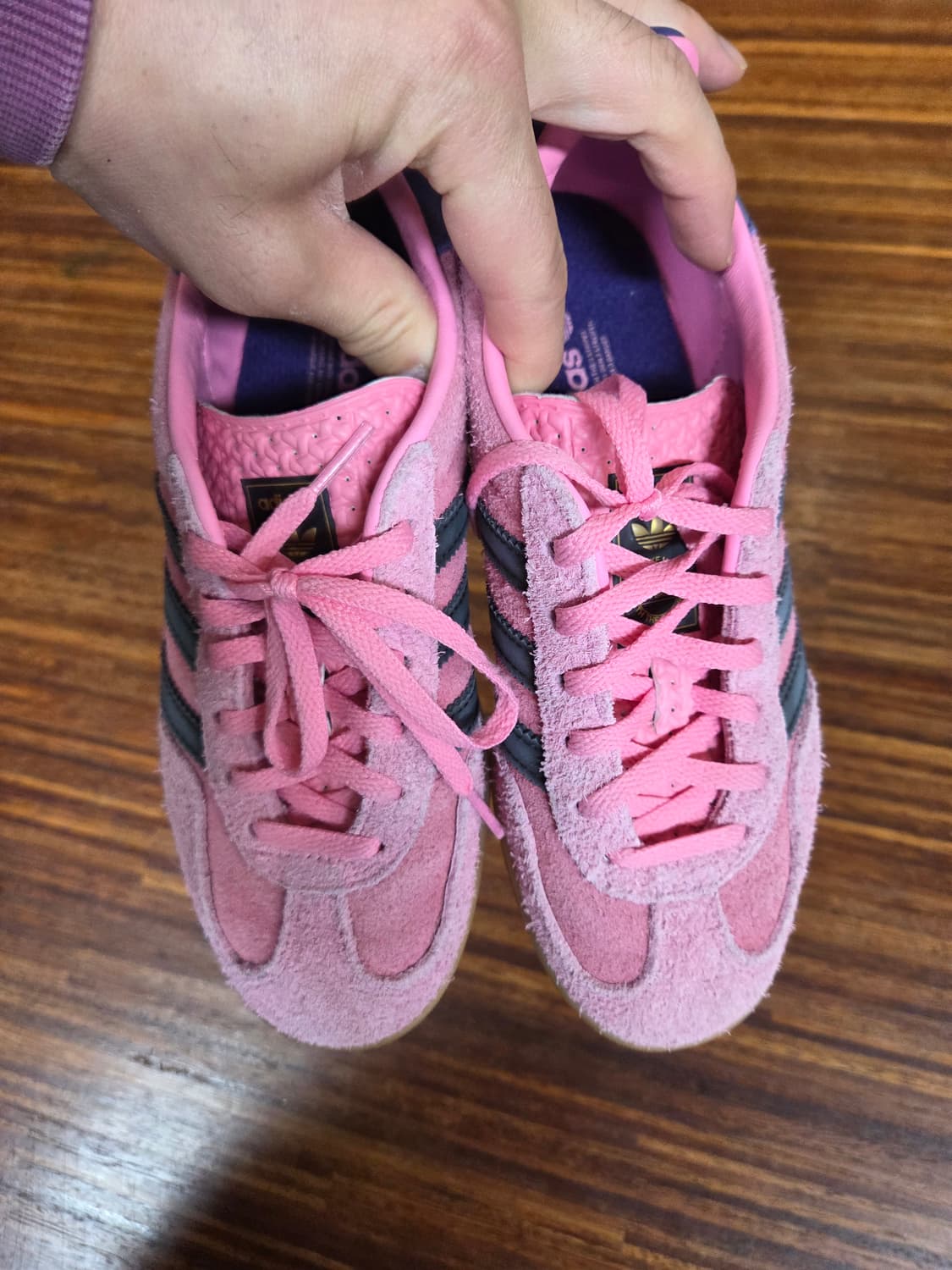 아디다스 가젤 인도어 블리스 핑크 230 상품이미지7