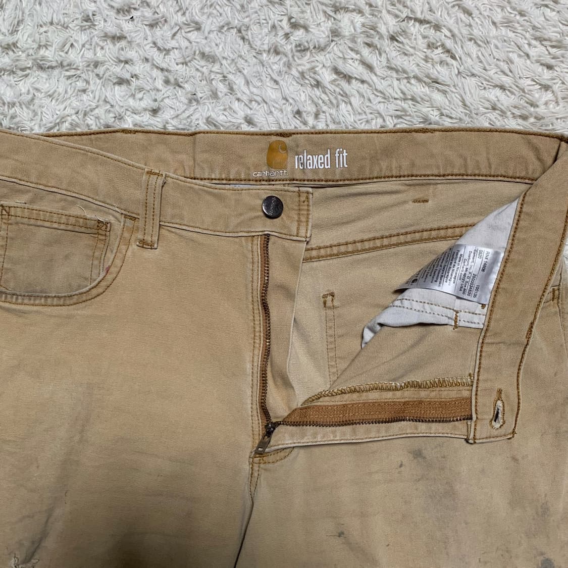 [35] 칼하트 릴렉스드핏 워크팬츠 상품이미지4