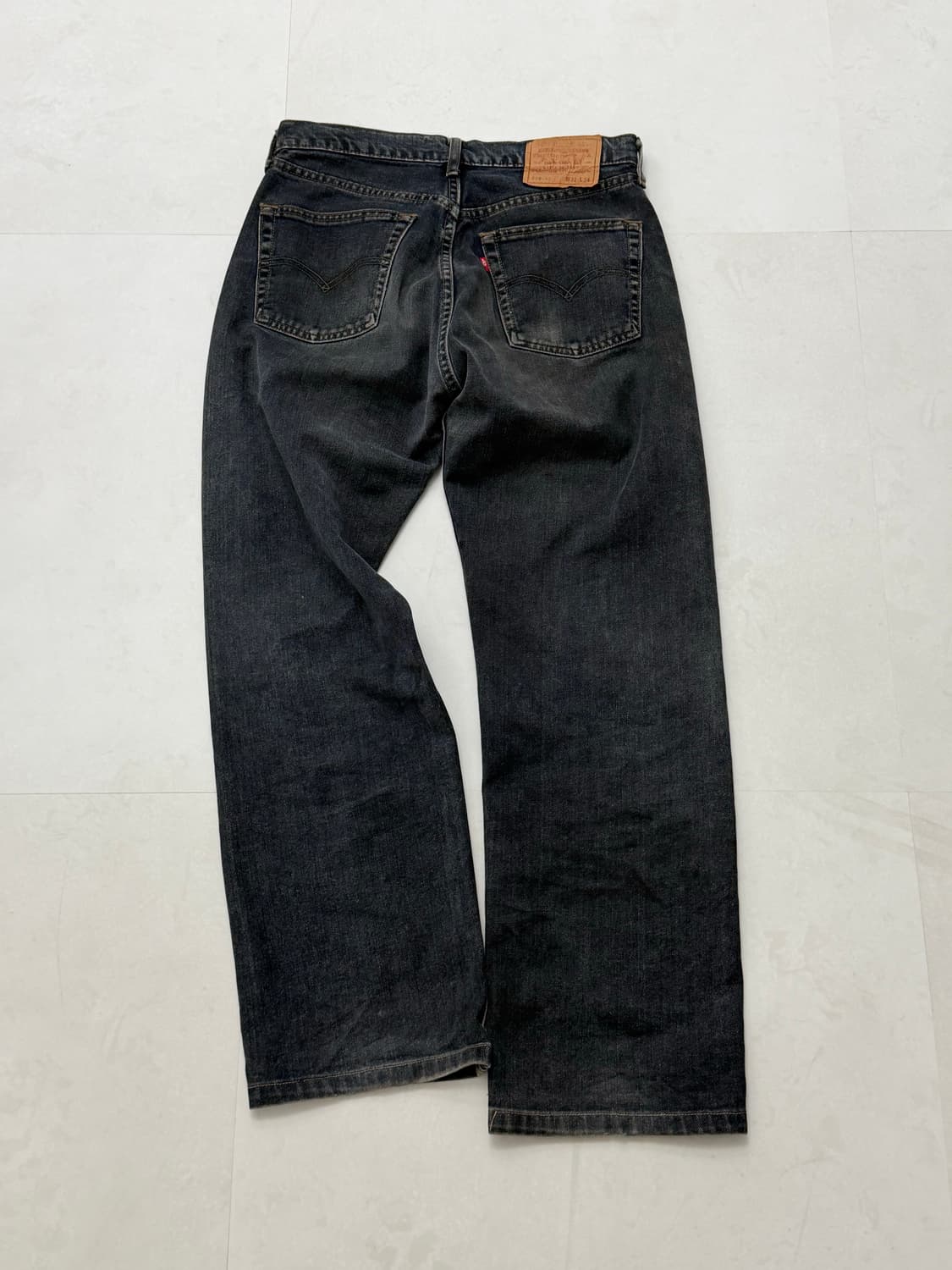 Levi’s  509-02 흑청 와이드 팬츠 상품이미지8