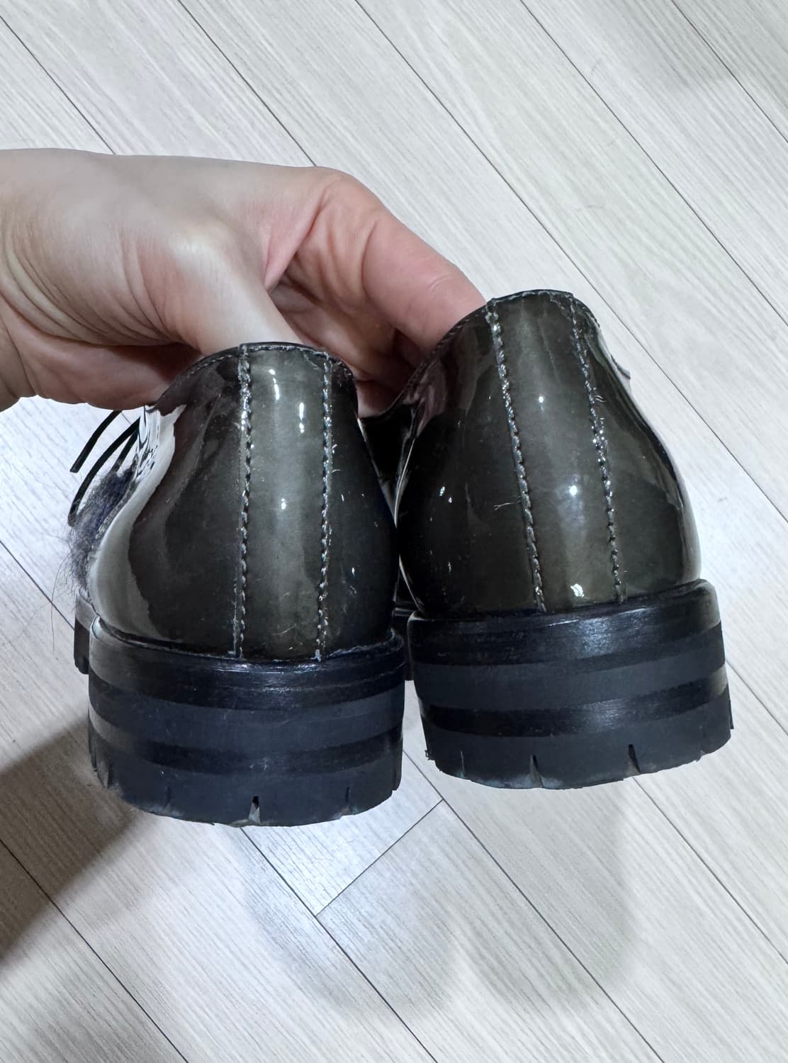 230 AGL 정가65만 made in ITALY 로퍼 구두 아크네 토즈 상품이미지9