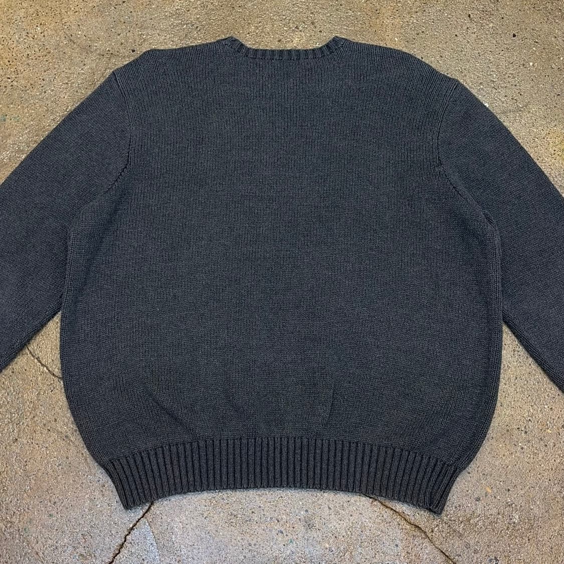 90s USA 빈티지 폴로랄프로렌 헤비코튼 니트  상품이미지6