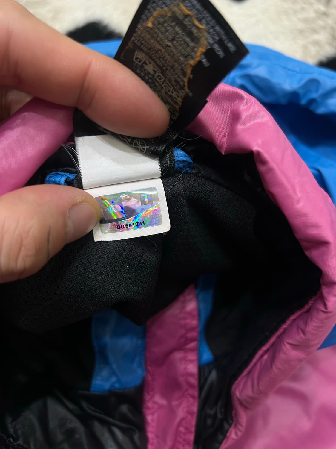 [M]노스페이스 컬러블록 후드 바람막이 상품이미지7