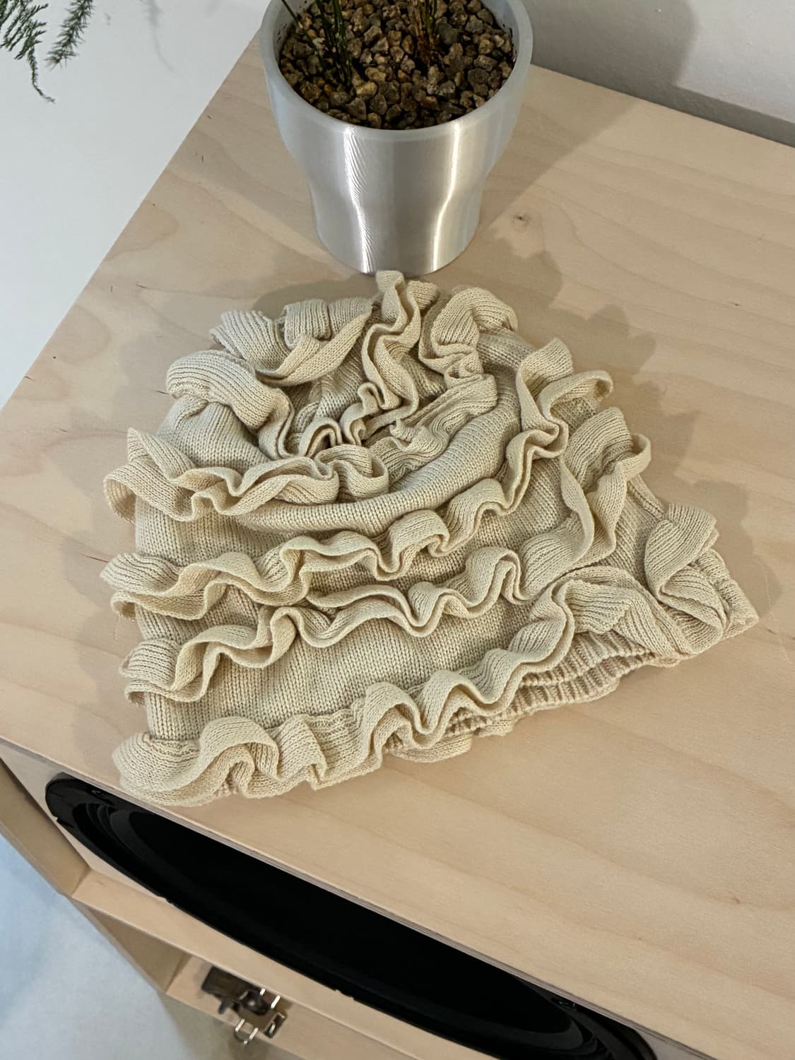 레이 빔즈 Ray BEAMS 프릴 비니 상품이미지3