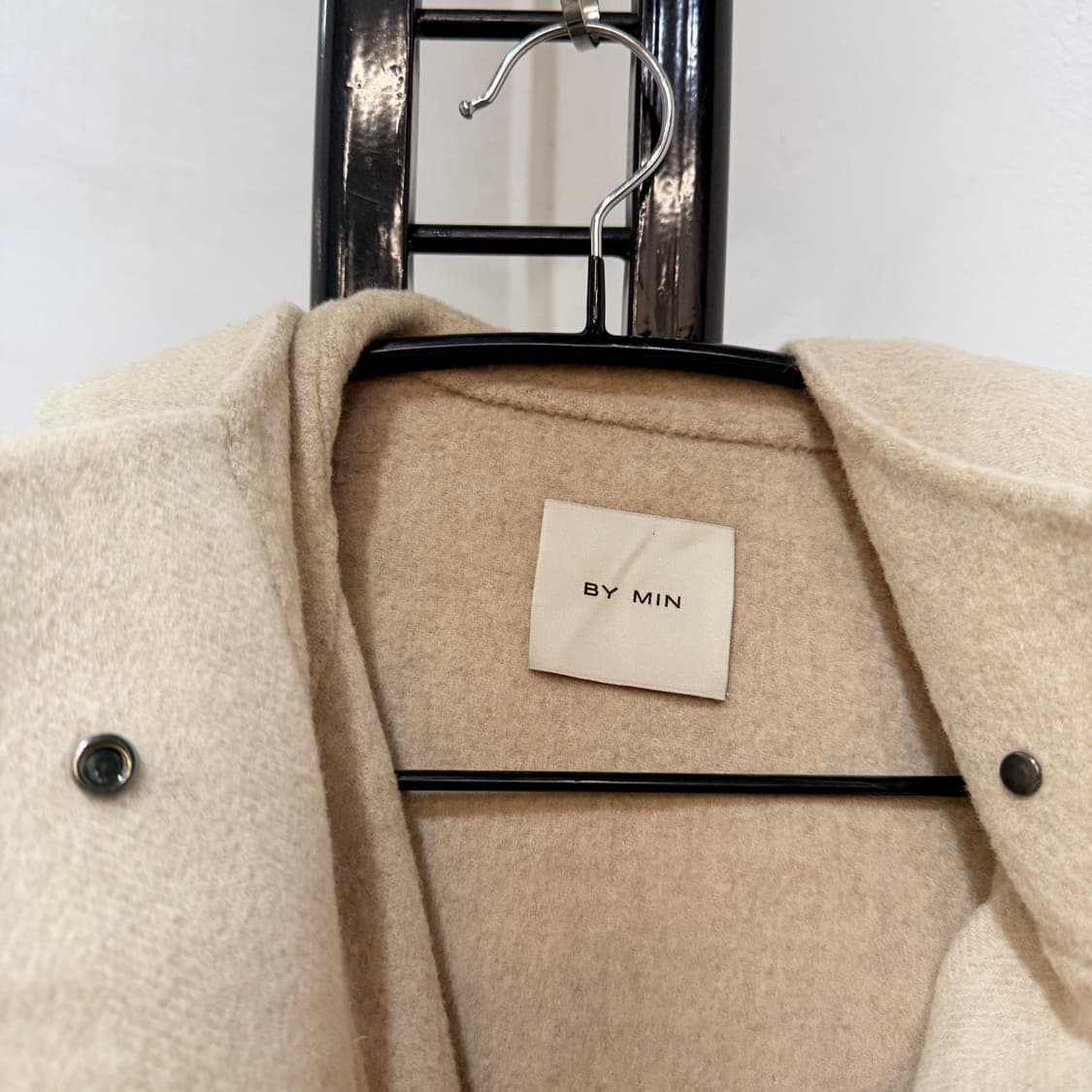 바이민 후드 핸드메이드코트 하프코트 반코트 4004 상품이미지6