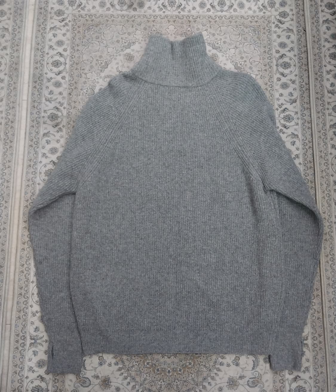 월스와일 무브먼트 하프넥 집업 니트 2사이즈 상품이미지2