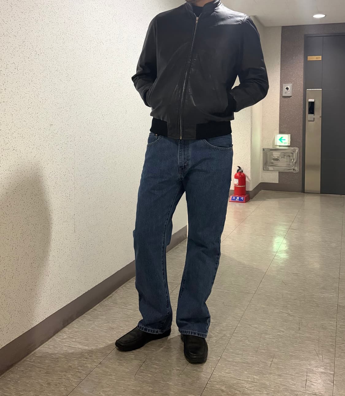 VTG COW LEATHER JACKET 상품이미지1