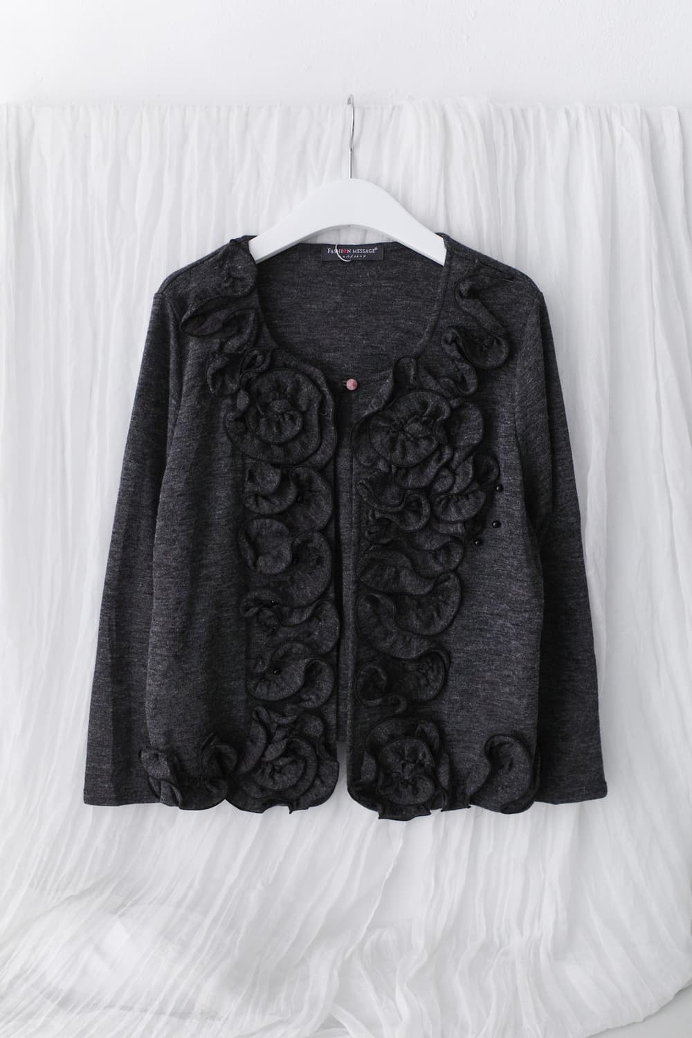 frill flower cardigun 상품이미지1