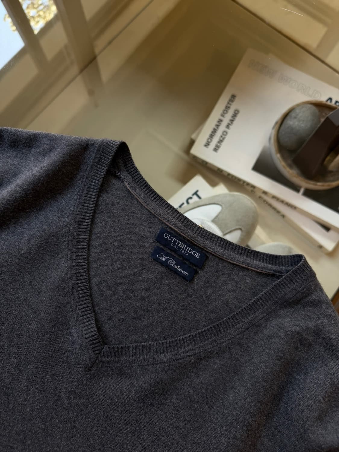 GUTTERIDGE 캐시미어 니트 100 상품이미지9