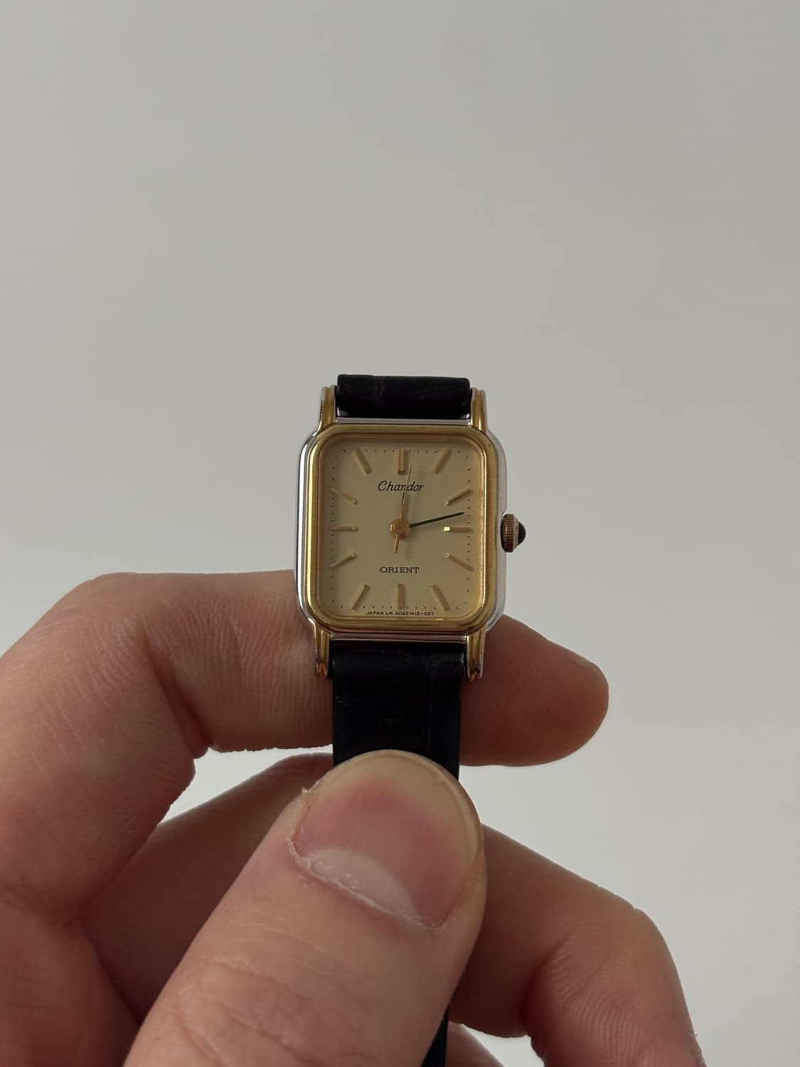오리엔트 1980년대 빈티지시계 Chandor 탱크 쿼츠 여성 상품이미지2