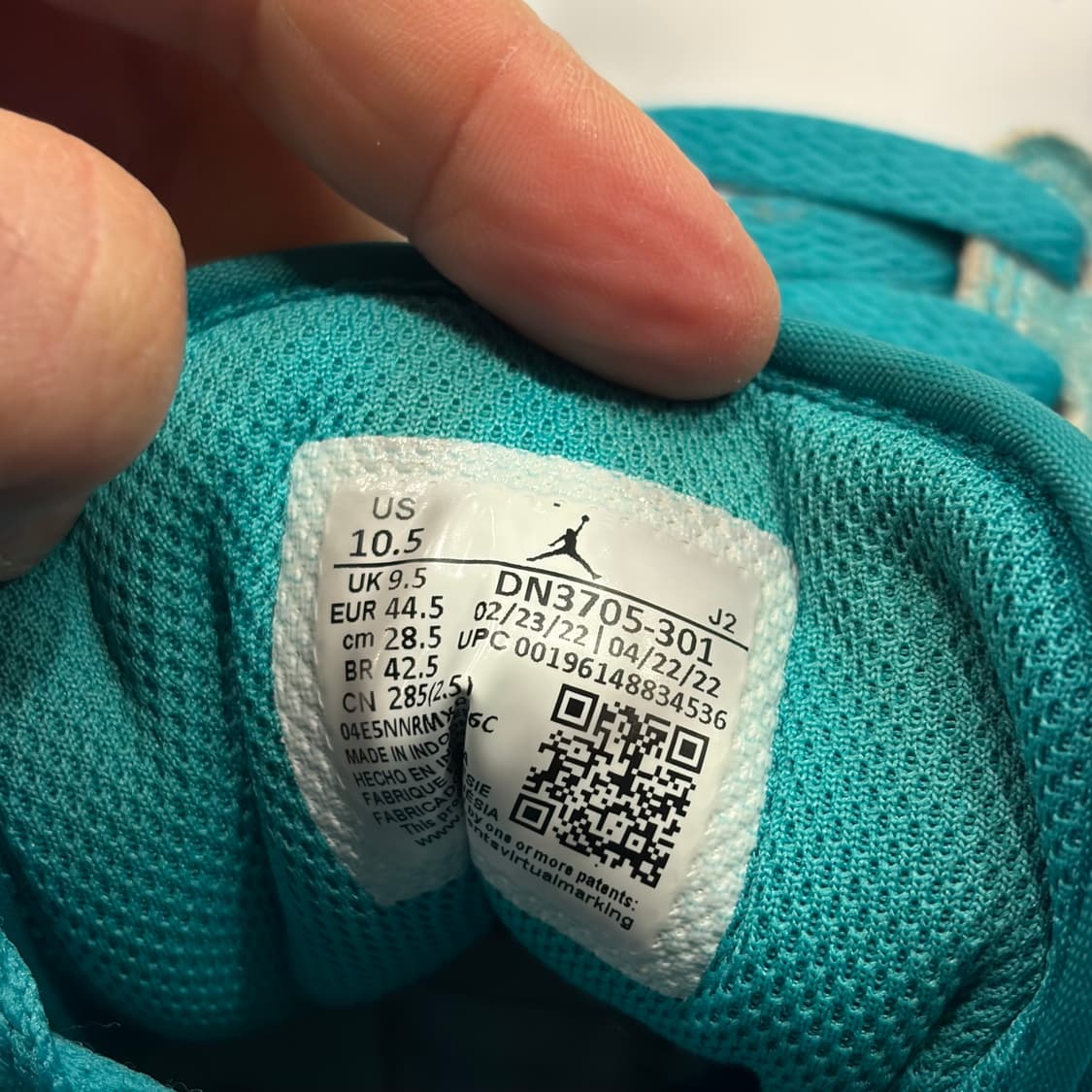 [285] 나이키 에어 조던 1 로우 뉴에메랄드 상품이미지6