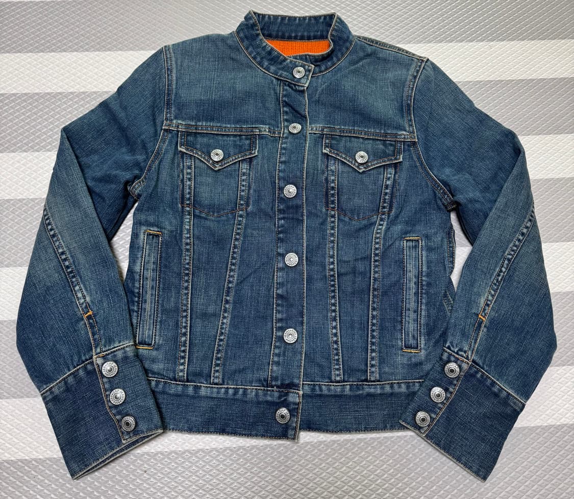 갭 오렌지니트 데님자켓 상품이미지1