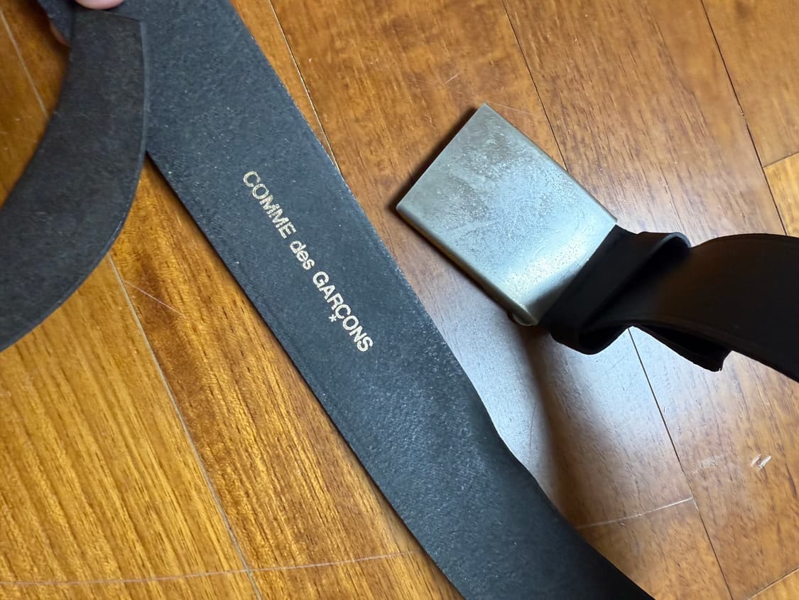 꼼데가르송 가죽 벨트 상품이미지3