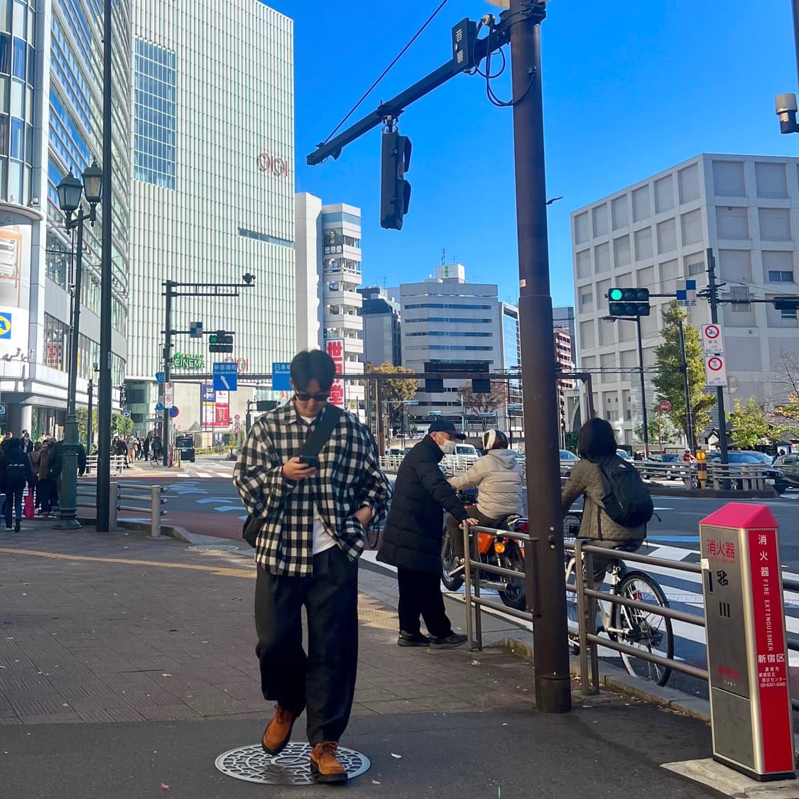 아더에러 22fw 오버사이즈 체크 셔츠 자켓 상품이미지1